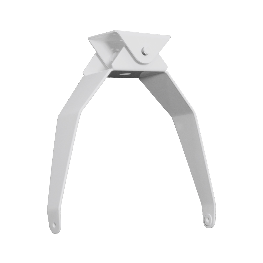 Surface mount bracket HP129 speaker, white with hardware