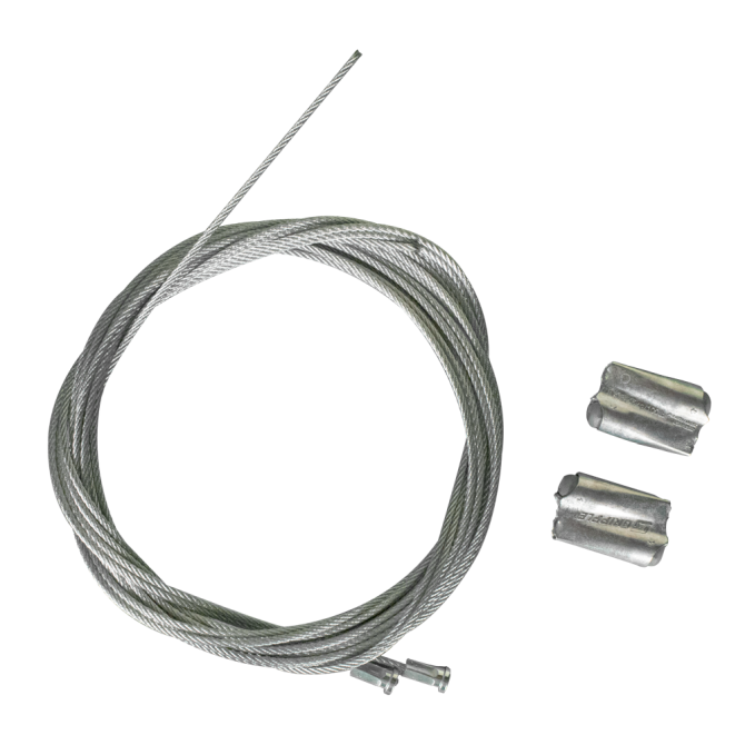10' Hanging Cable - NO Carabiner, incl. Gripple Clamp, PAIR