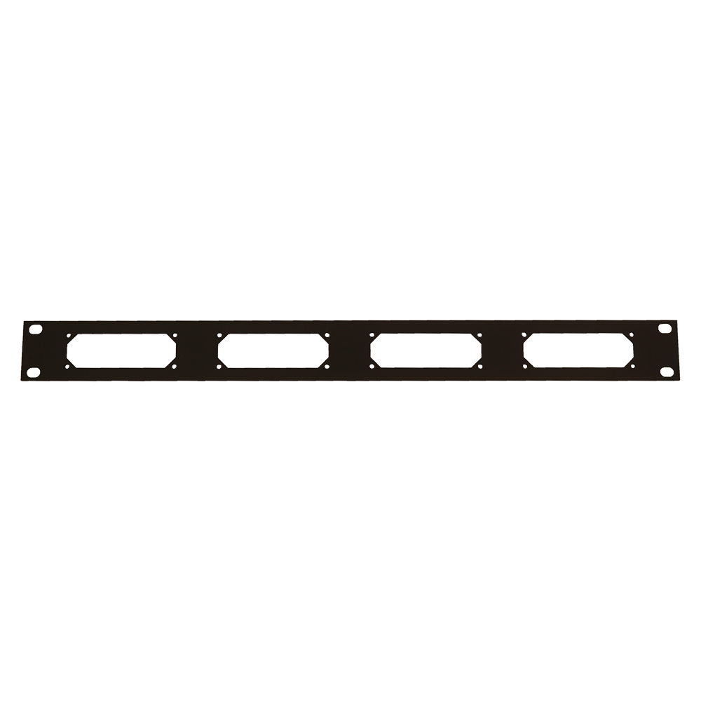 Rack Mount Adapter plate for (SoundTube) SA202 amplifier.