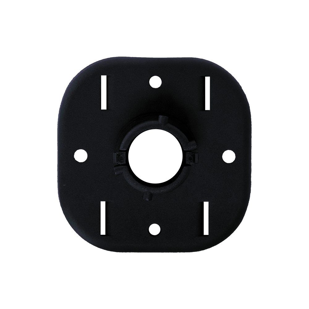 Black die cast alum wall plate SM500-II and SM590-II series.