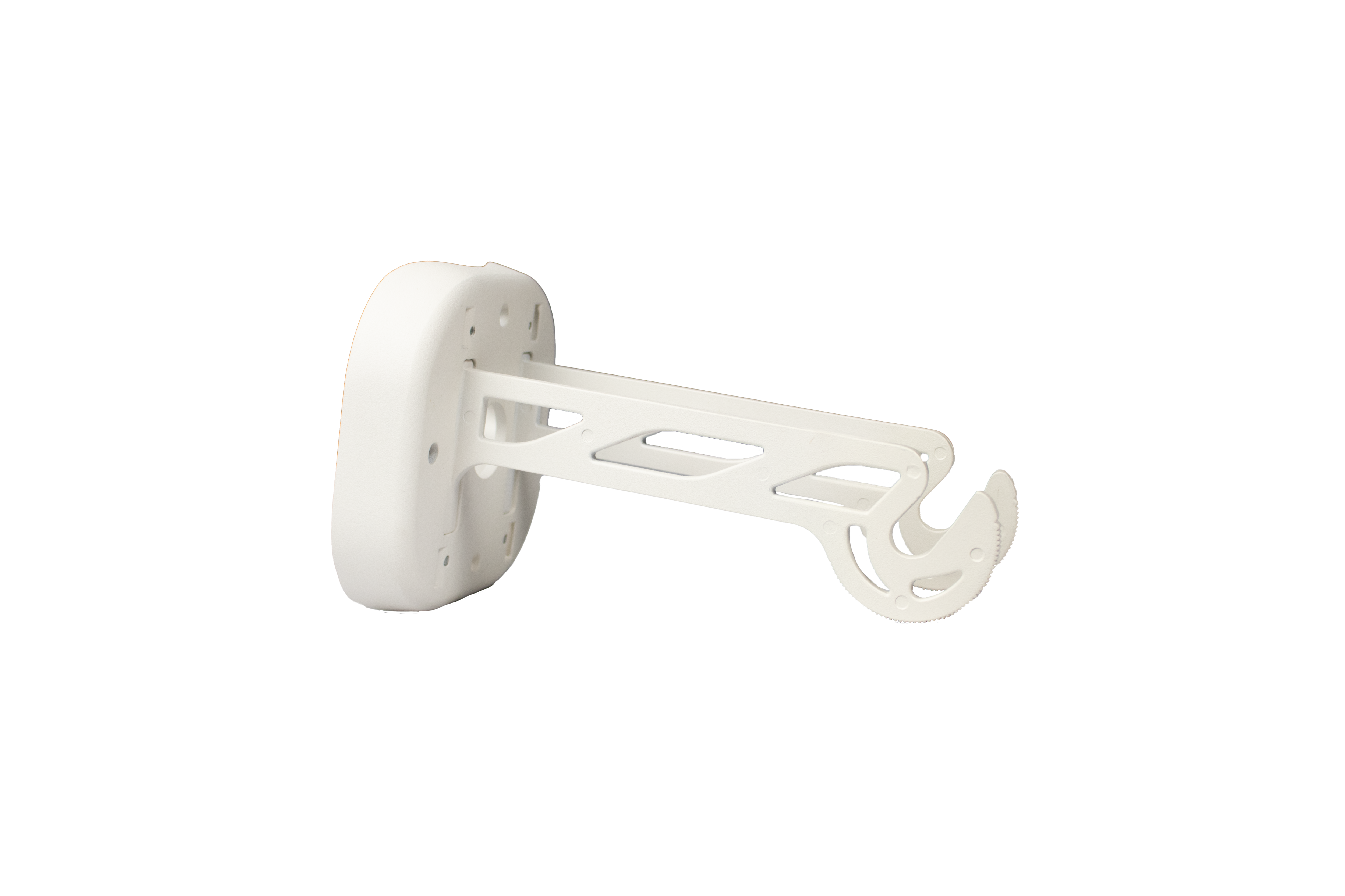 White wall mount for the SM82-EZ and 890i speaker
