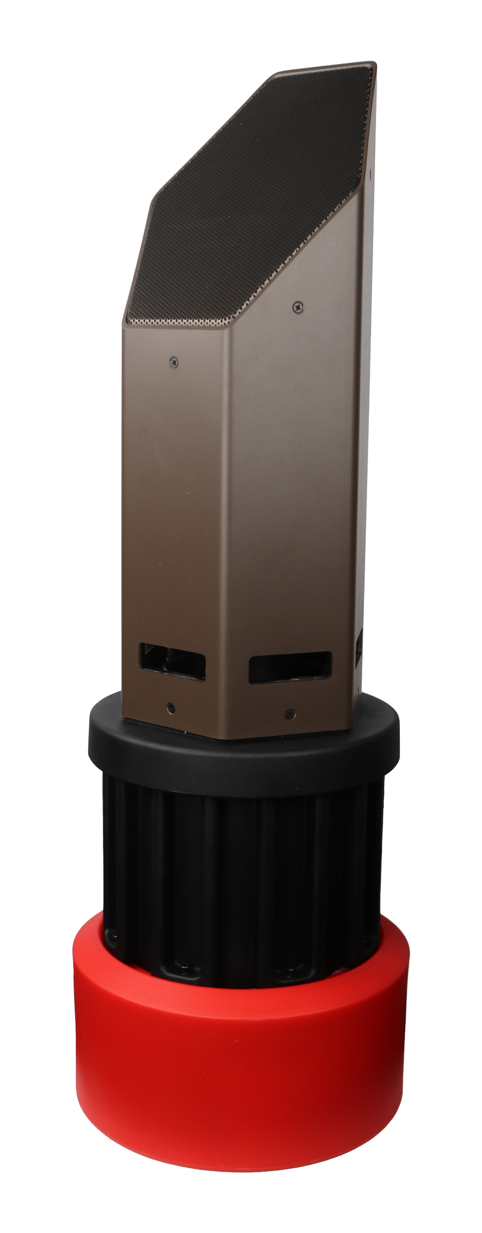 5" 3-way Outdoor In-Ground Cherry Bomb Galaxy Speaker with Built-in Subwoofer, Brown