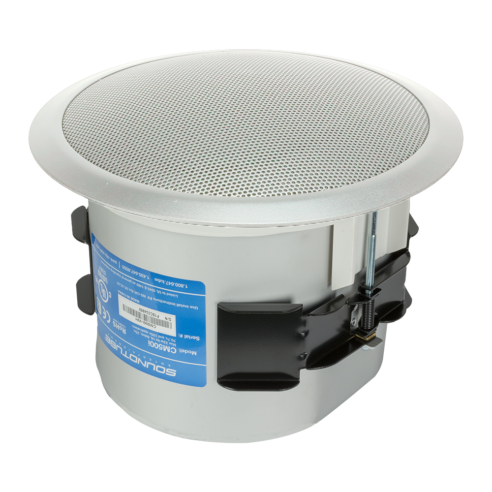 5.25" In Ceiling Speaker in White with a BroadBeam Tweeter