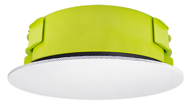 5.25" In Ceiling Short Can Speaker with White Magnetic Grille