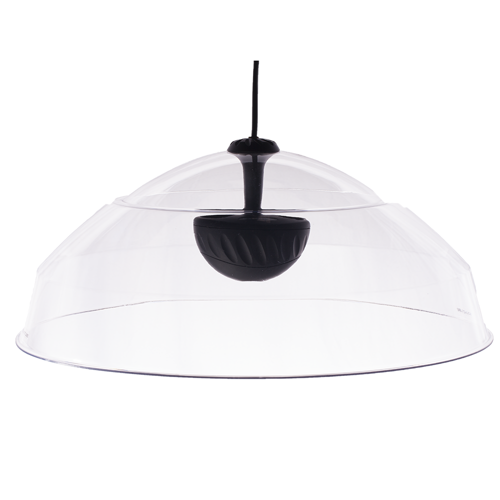 SoundTube 30" Stereo Dual-Parabolic SoundDome Speaker with Clear Dome