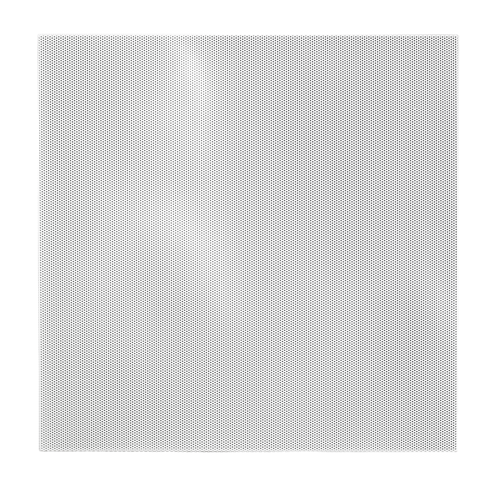 Square flangeless magnetic grille for CM-BGM-II speakers in White