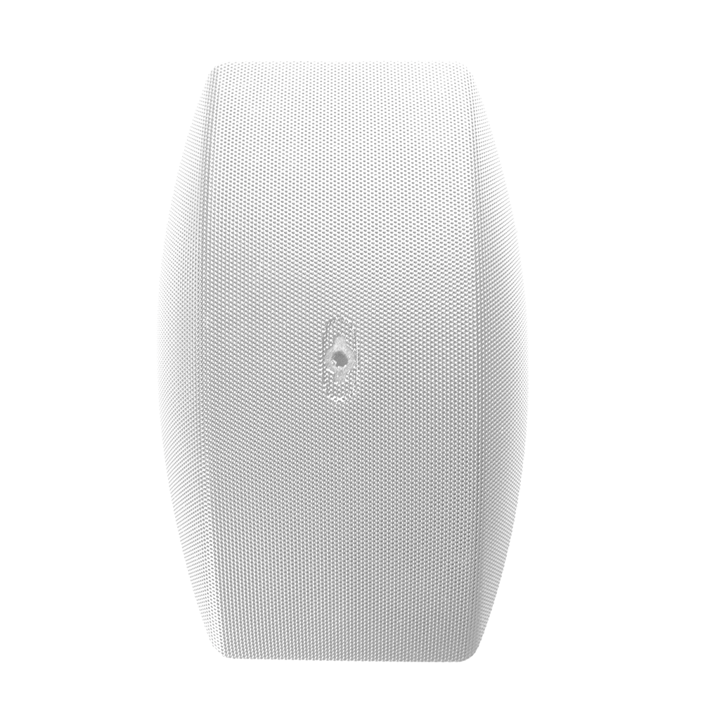 White stainless steel wthr resist grill w/ center grill pull assmbly