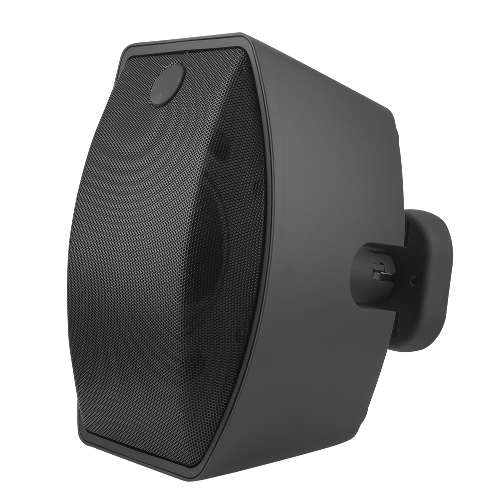 5.25" IP-Addressable, Dante, Surface Mount Spkr in Black