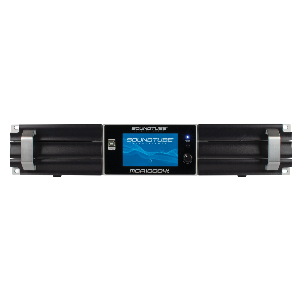 4 x 1000 Watt Dante-Enabled Multichannel Amplifier