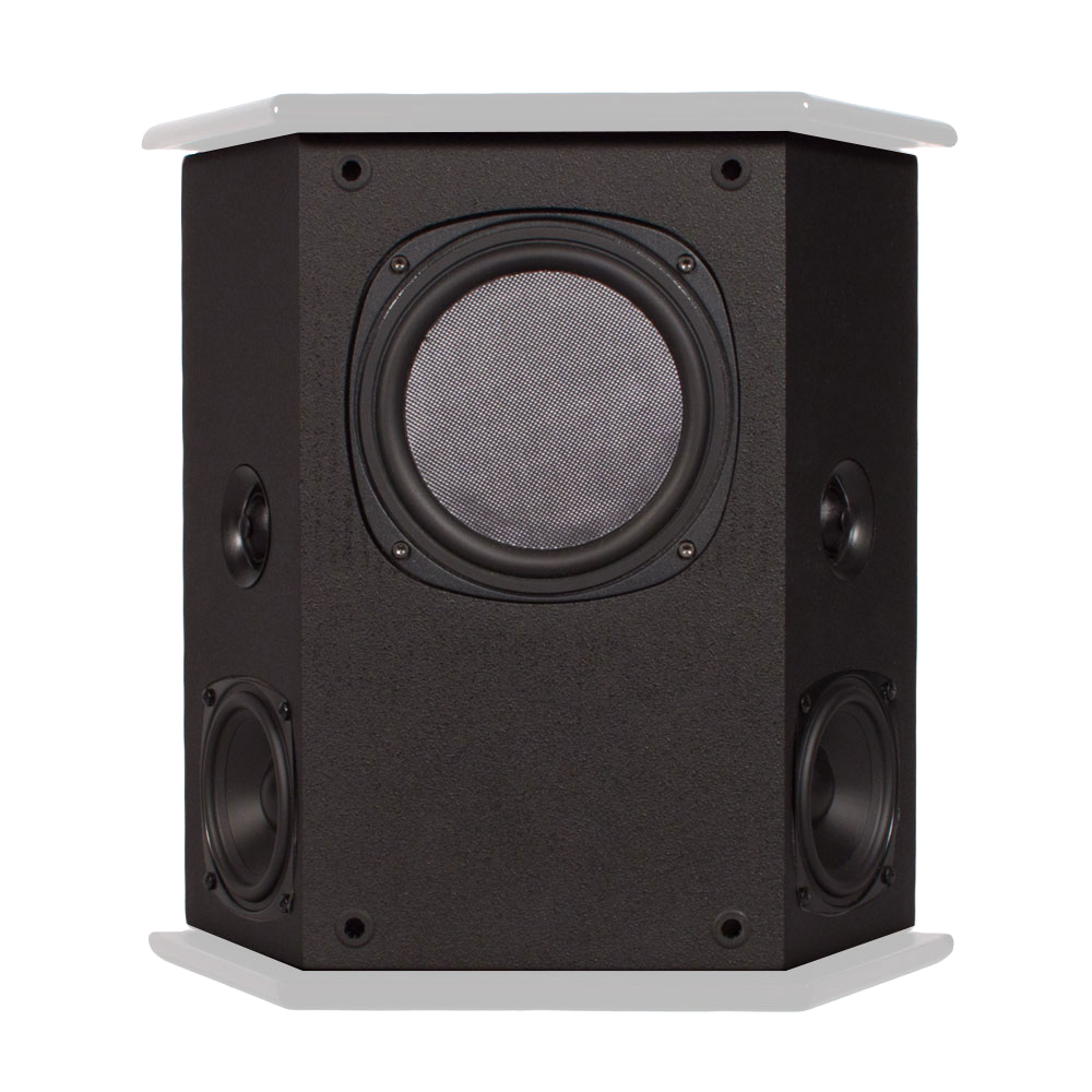 3-way Surround Speaker in White