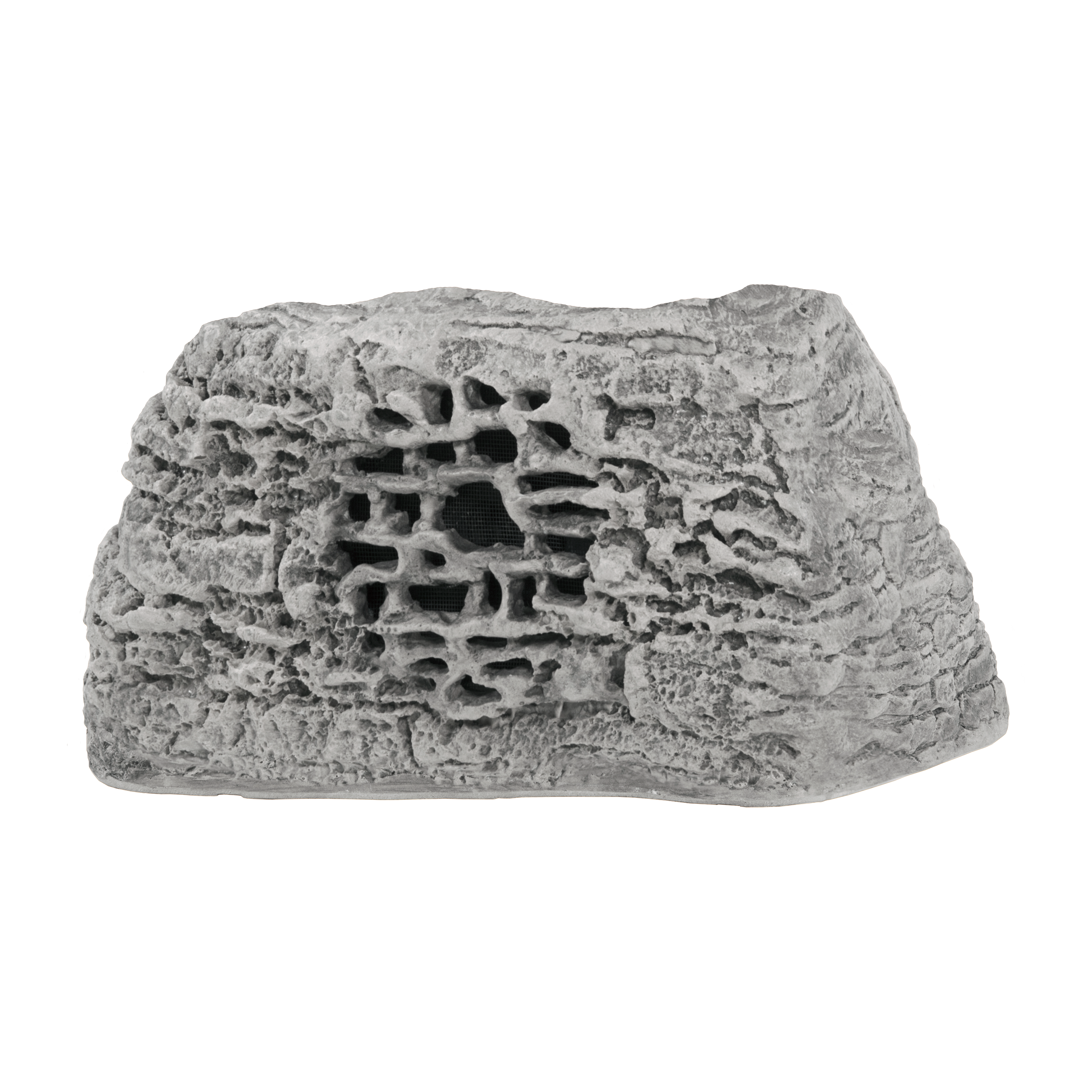 6.5" 2-way Outdoor Rock Speaker in Grey