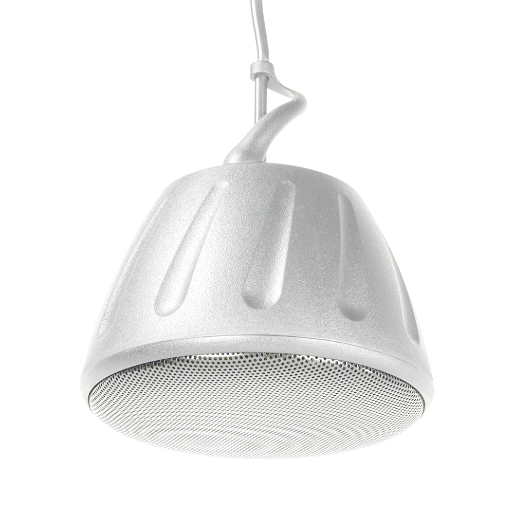 3" Hanging Speaker in White