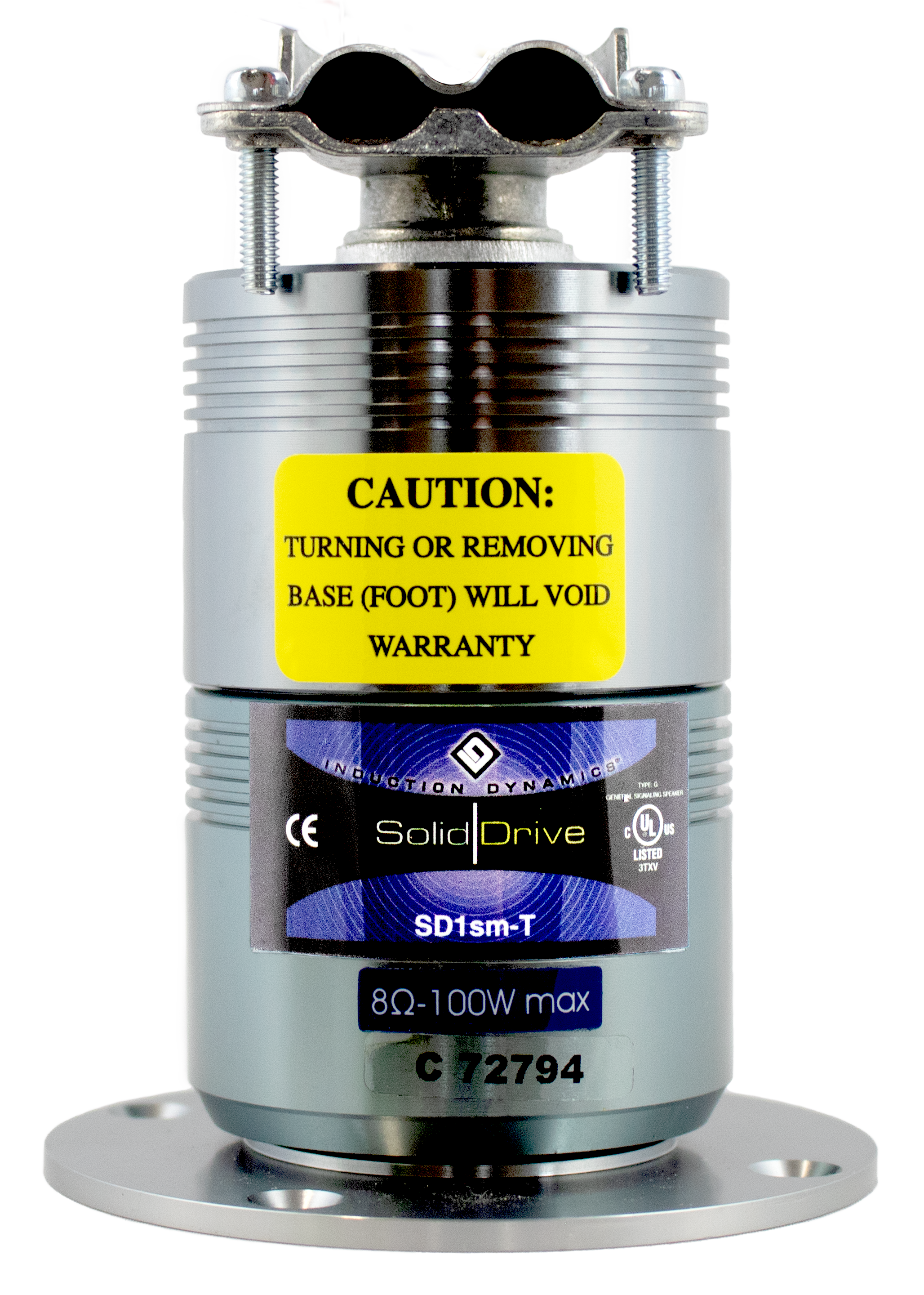 SD-1 Wood Surface Mount Actuator in Titanium with XFMR