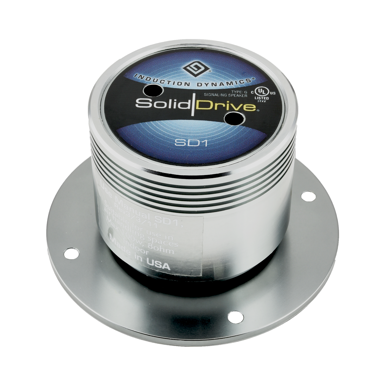 SD-1 Drywall Surface Mount Actuator in Titanium