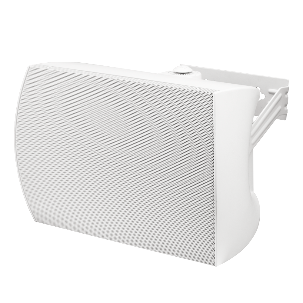 8" 2-way Extreme Weather Outdoor Surface Mount Speaker in White