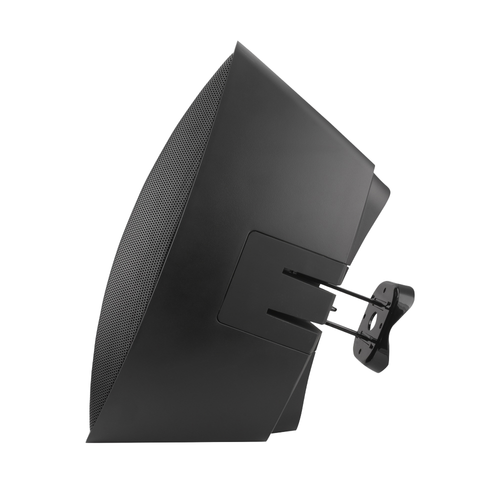8" 2-way Extreme Weather Outdoor Surface Mount Speaker in Black