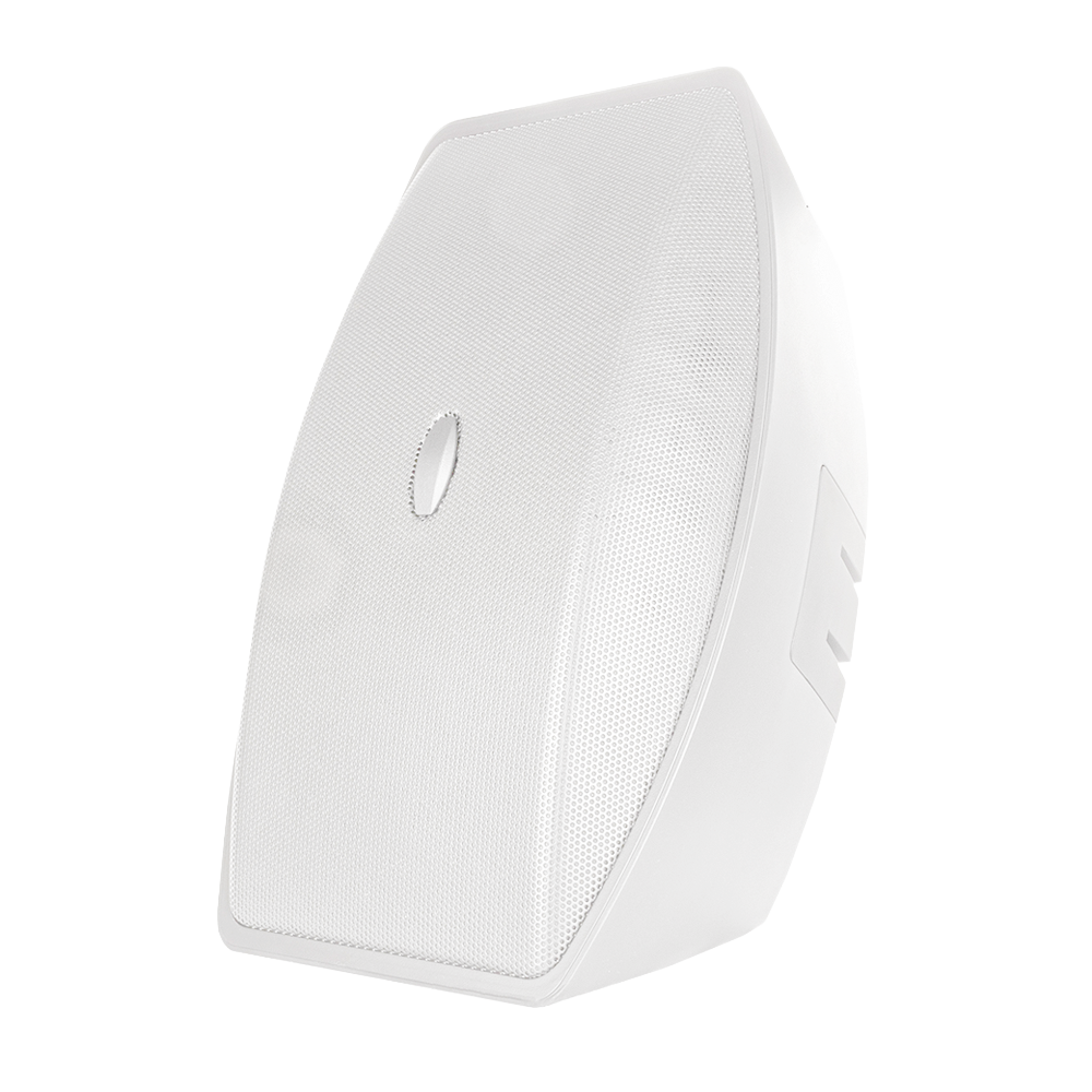 8" 2-way Extreme Weather Outdoor Surface Mount Speaker in White